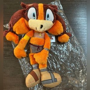 Sonic Boom Sticks the Badger Plush